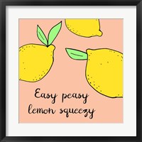 Framed Lemon Squeeze II