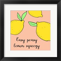 Framed Lemon Squeeze II