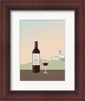 Framed Tuscan Wine I