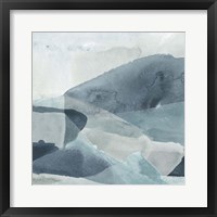 Framed Blue Range II