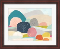 Framed Meadow Whimsy I