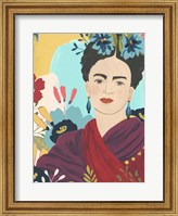 Framed Frida's Garden II