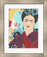 Framed Frida's Garden II
