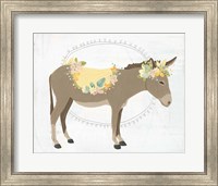 Framed Dainty Burro II