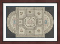 Framed Parisian Ceiling Design