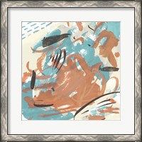 Framed 'Abstract Composition I' border=