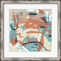 Framed 'Abstract Composition III' border=