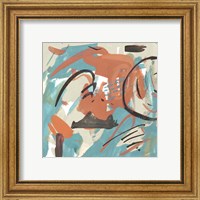 Framed 'Abstract Composition IV' border=