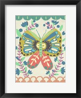 Framed Flutterfly II