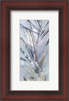Framed Grey Palms IV
