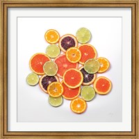 Framed Sunny Citrus I Crop