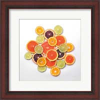 Framed Sunny Citrus I Crop