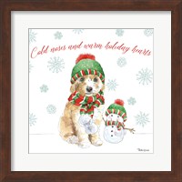 Framed Holiday Paws IV