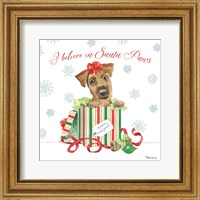 Framed Holiday Paws II