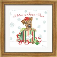 Framed Holiday Paws II
