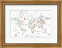 Framed World Traveler I