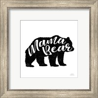 Framed 'Mama Bear' border=