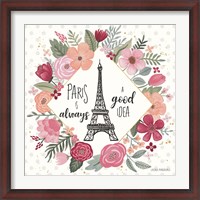 Framed Paris is Blooming IV
