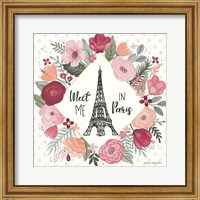 Framed Paris is Blooming V
