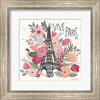 Framed Paris is Blooming III