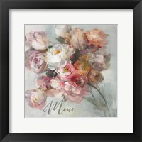 Framed Blush Bouquet Mom