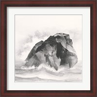 Framed Solitary Rock