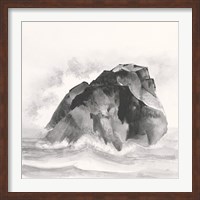 Framed Solitary Rock