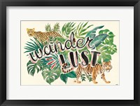 Jungle Vibes VII Framed Print