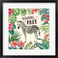 Jungle Vibes IV Framed Print