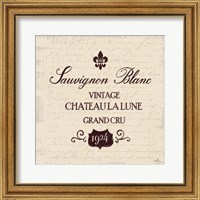 Framed 'Wine Tasting VI' border=