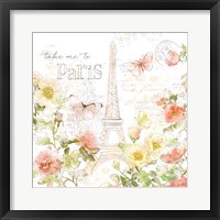 Painting Paris II Framed Print