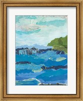 Framed Abstract Coastal IV