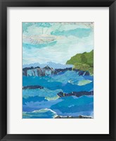 Framed Abstract Coastal IV