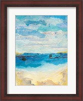 Framed Abstract Coastal III