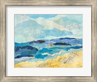 Framed Abstract Coastal II