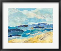 Framed Abstract Coastal II