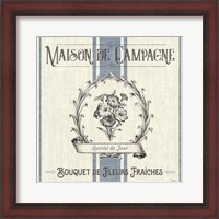 Framed French Farmhouse IV