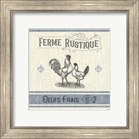 Framed 'French Farmhouse II' border=