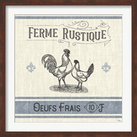 Framed French Farmhouse II
