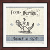 Framed French Farmhouse II
