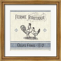 Framed French Farmhouse II