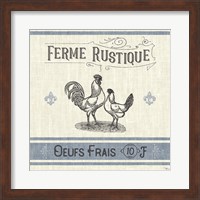 Framed French Farmhouse II