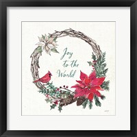 Seasonal Charm V Framed Print