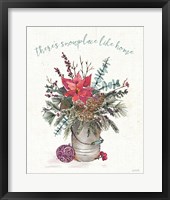 Seasonal Charm III Framed Print