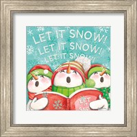 Framed Let it Snow VIII Eyes Open