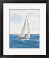 A Day at Sea I Framed Print