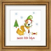 Framed Christmas Critters I