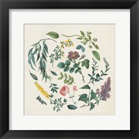 Framed Victorian Garden I