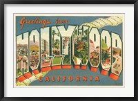 Framed Greetings from Hollywood v2