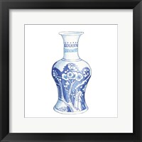 Framed 'Ginger Jar III on White' border=